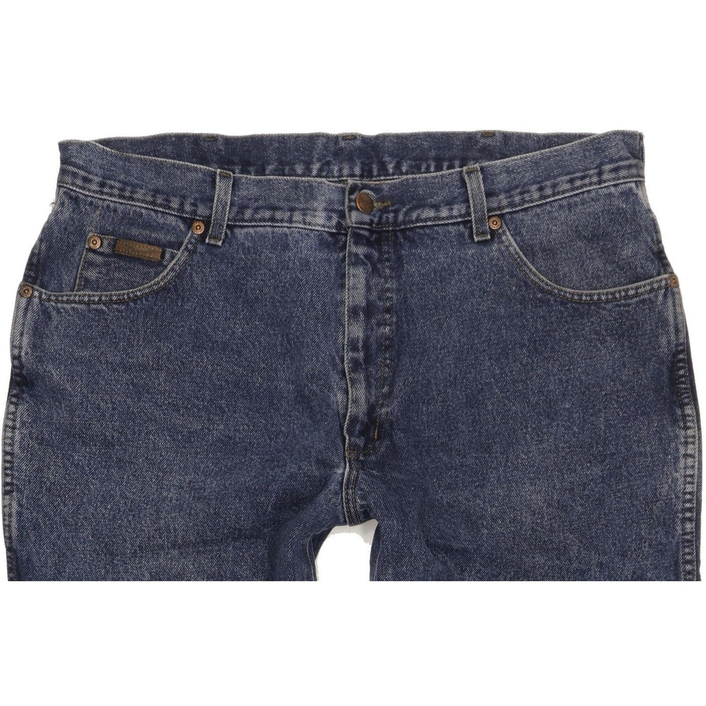 Wrangler Texas Men Blue Straight Regular Jeans W38 L30