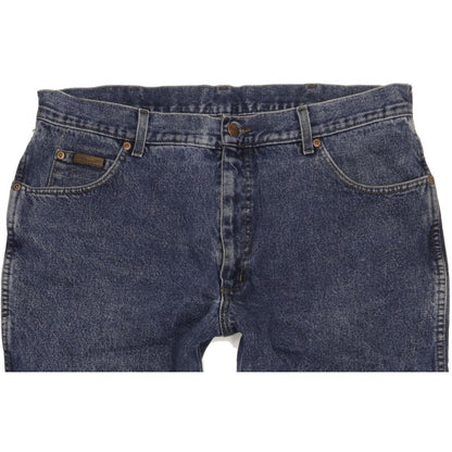 Wrangler Texas Men Blue Straight Regular Jeans W38 L30