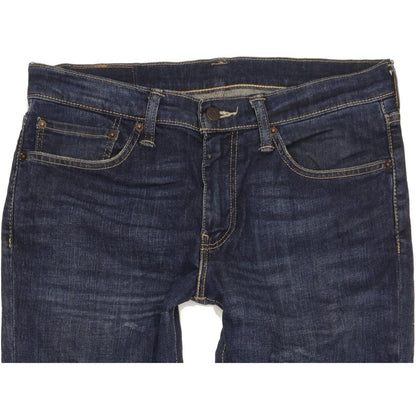 Levi's 511 Men Blue Straight Slim Stretch Jeans W32 L31