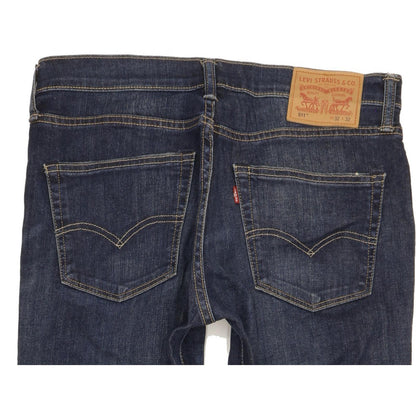 Levi's 511 Men Blue Straight Slim Stretch Jeans W32 L31