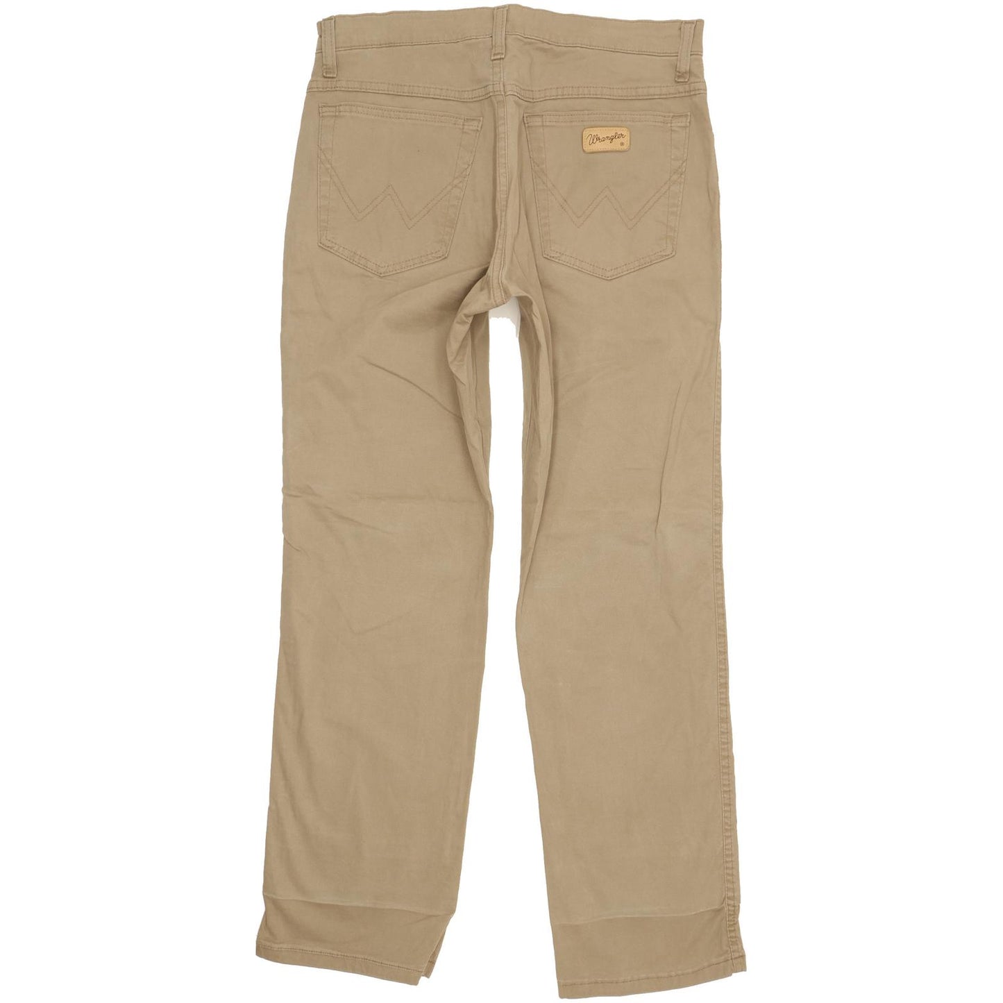 Wrangler Texas Men Beige Straight Regular Stretch Jeans W32 L30