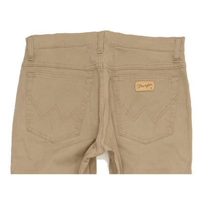 Wrangler Texas Men Beige Straight Regular Stretch Jeans W32 L30