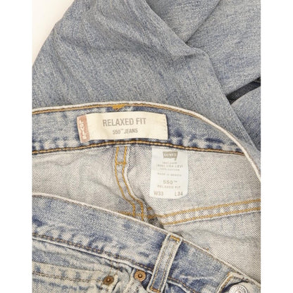 Levi's 550 Men Blue Straight Relaxed Jeans W33 L33
