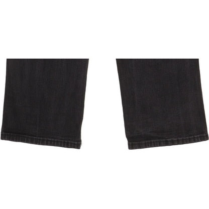 Wrangler Texas Men Black Straight Regular Stretch Jeans W36 L29