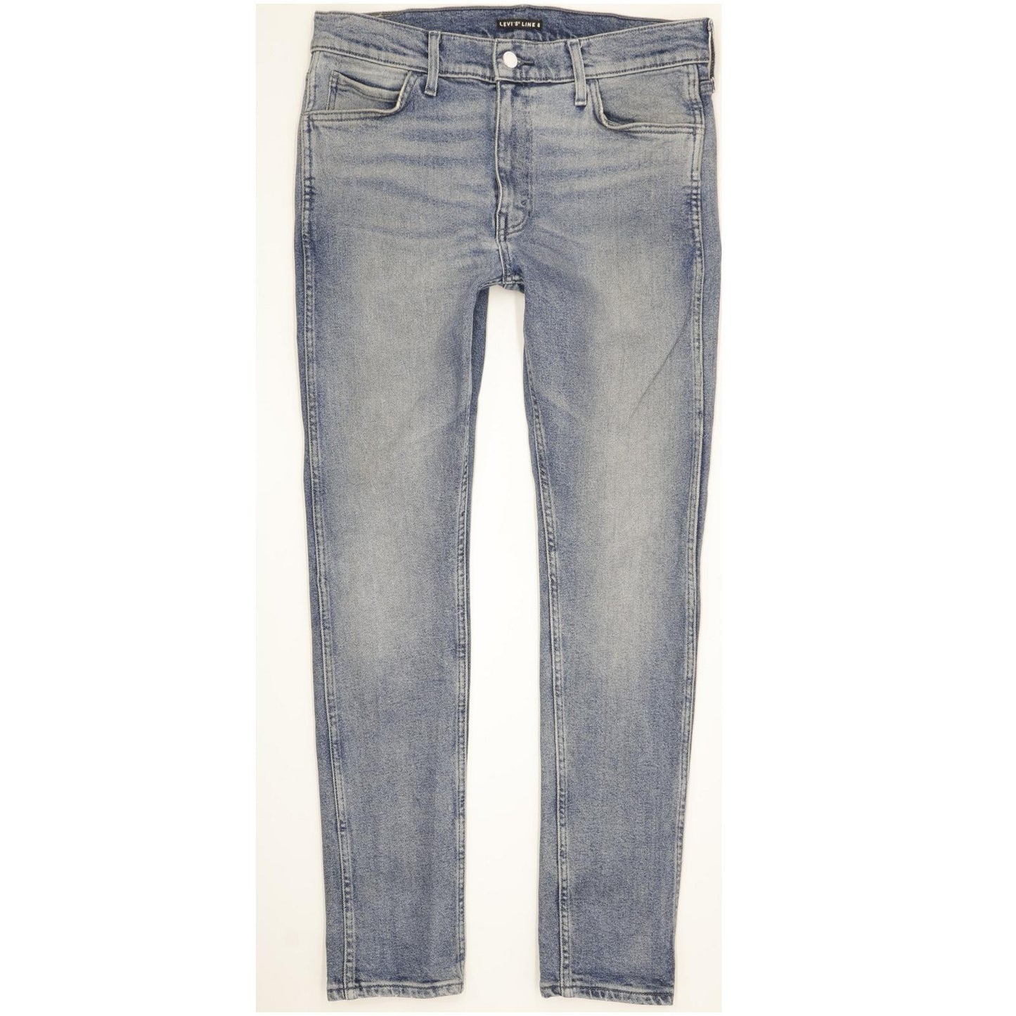 Levi's Line 8 Men Blue Skinny Slim Stretch Jeans W33 L31