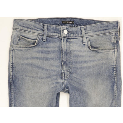 Levi's Line 8 Men Blue Skinny Slim Stretch Jeans W33 L31