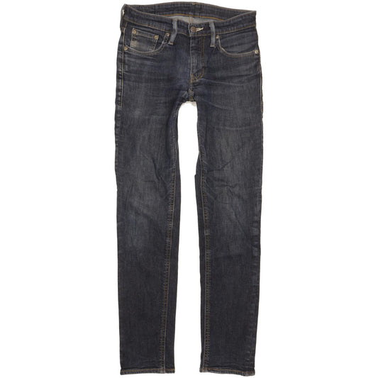 Levi's 511 Men Blue Straight Slim Stretch Jeans W29 L30