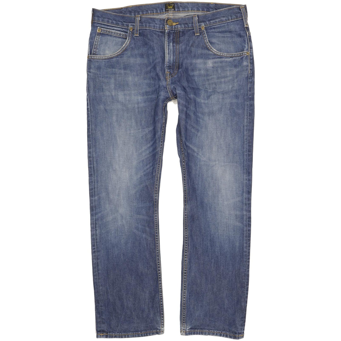 Lee Zed Men Blue Straight Regular Jeans W36 L30