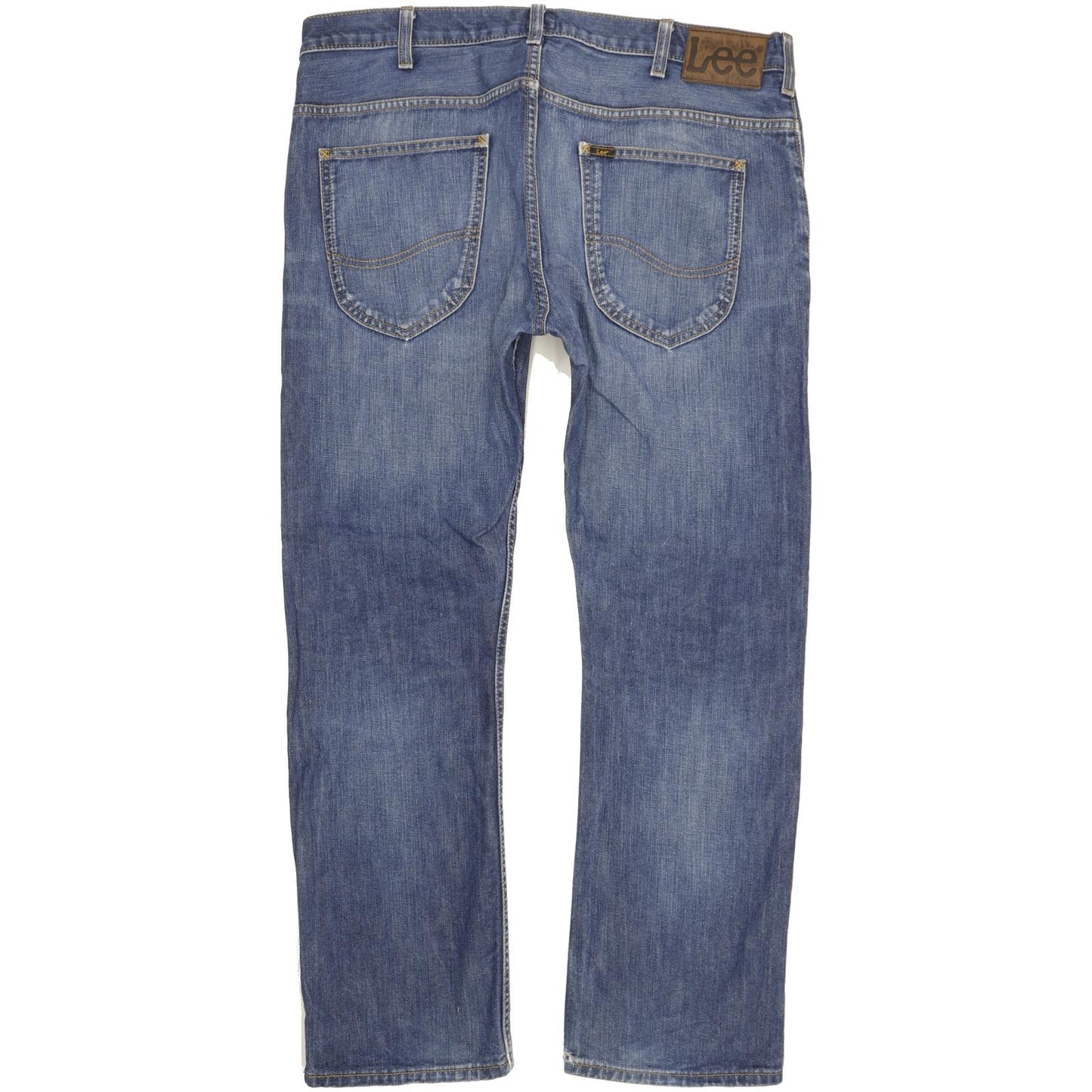 Lee Zed Men Blue Straight Regular Jeans W36 L30