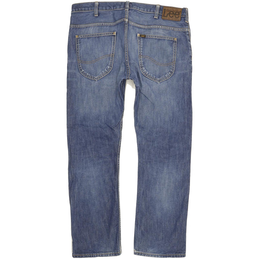 Lee Zed Men Blue Straight Regular Jeans W36 L30