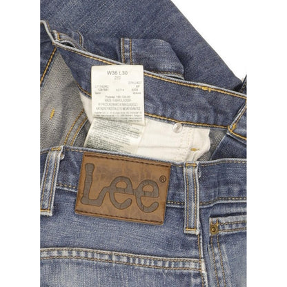 Lee Zed Men Blue Straight Regular Jeans W36 L30