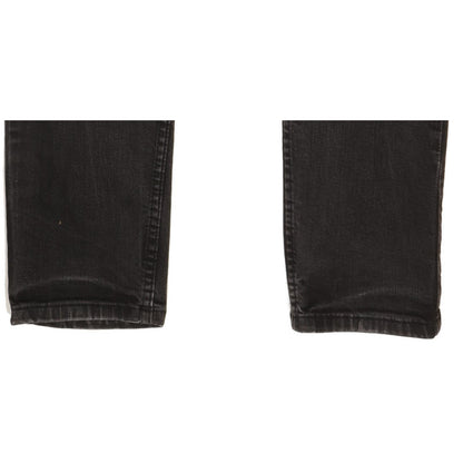 Levi's 502 Men Black Tapered Regular Stretch Jeans W32 L29