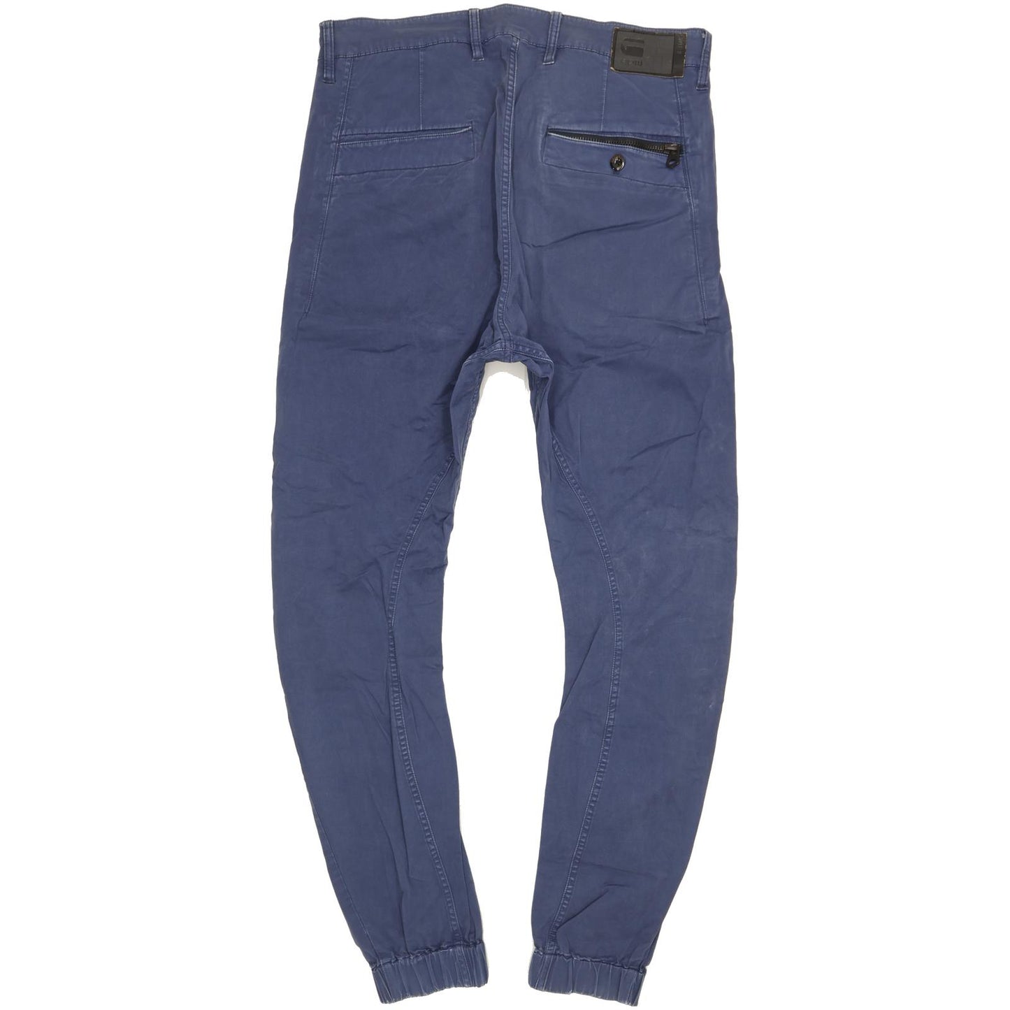 G-Star Bronson Men Blue Tapered Loose Chino Stretch Jeans W34 L34
