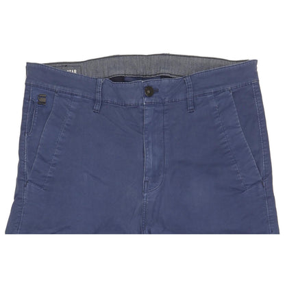G-Star Bronson Men Blue Tapered Loose Chino Stretch Jeans W34 L34