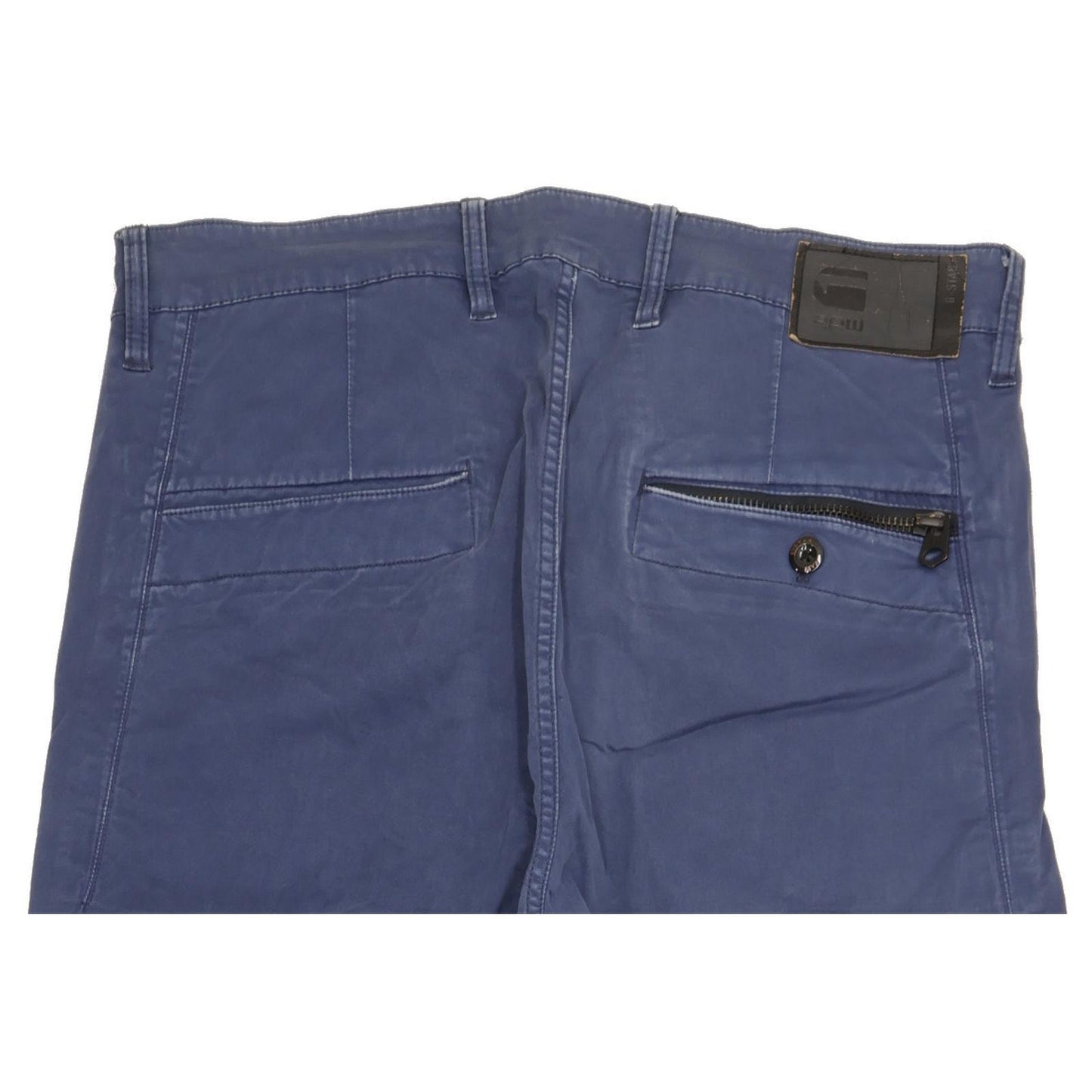 G-Star Bronson Men Blue Tapered Loose Chino Stretch Jeans W34 L34