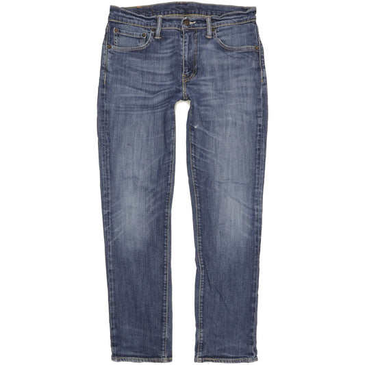 Levi's 511 Men Blue Straight Slim Stretch Jeans W32 L29