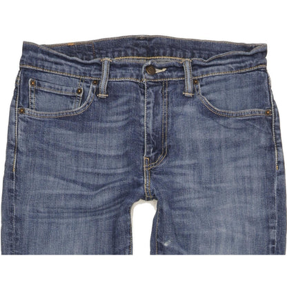 Levi's 511 Men Blue Straight Slim Stretch Jeans W32 L29