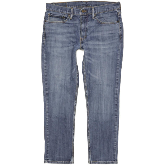 Levi's 511 Men Blue Straight Slim Stretch Jeans W35 L28