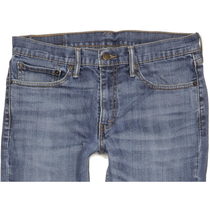 Levi's 511 Men Blue Straight Slim Stretch Jeans W35 L28