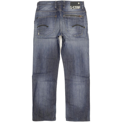 G-Star Men Blue Straight Regular Jeans W34 L33