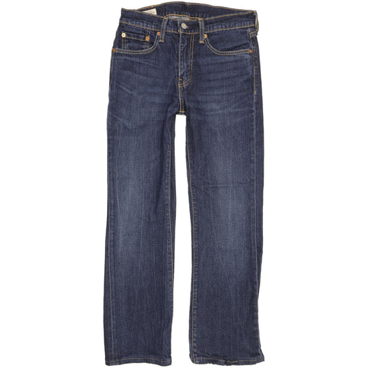 Levi's 527 Men Blue Bootcut Slim Stretch Jeans W28 L27