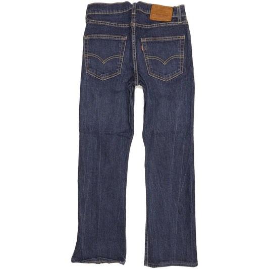 Levi's 527 Men Blue Bootcut Slim Stretch Jeans W28 L27