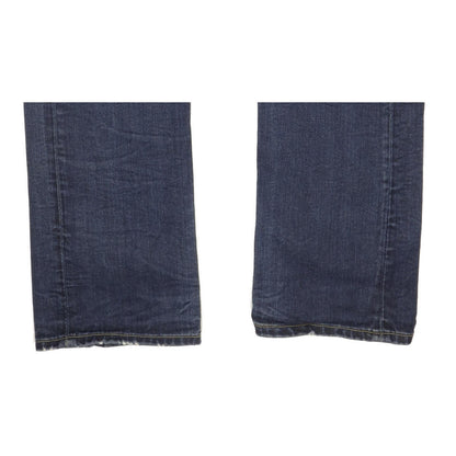 G-Star Men Blue Straight Regular Stretch Jeans W34 L33