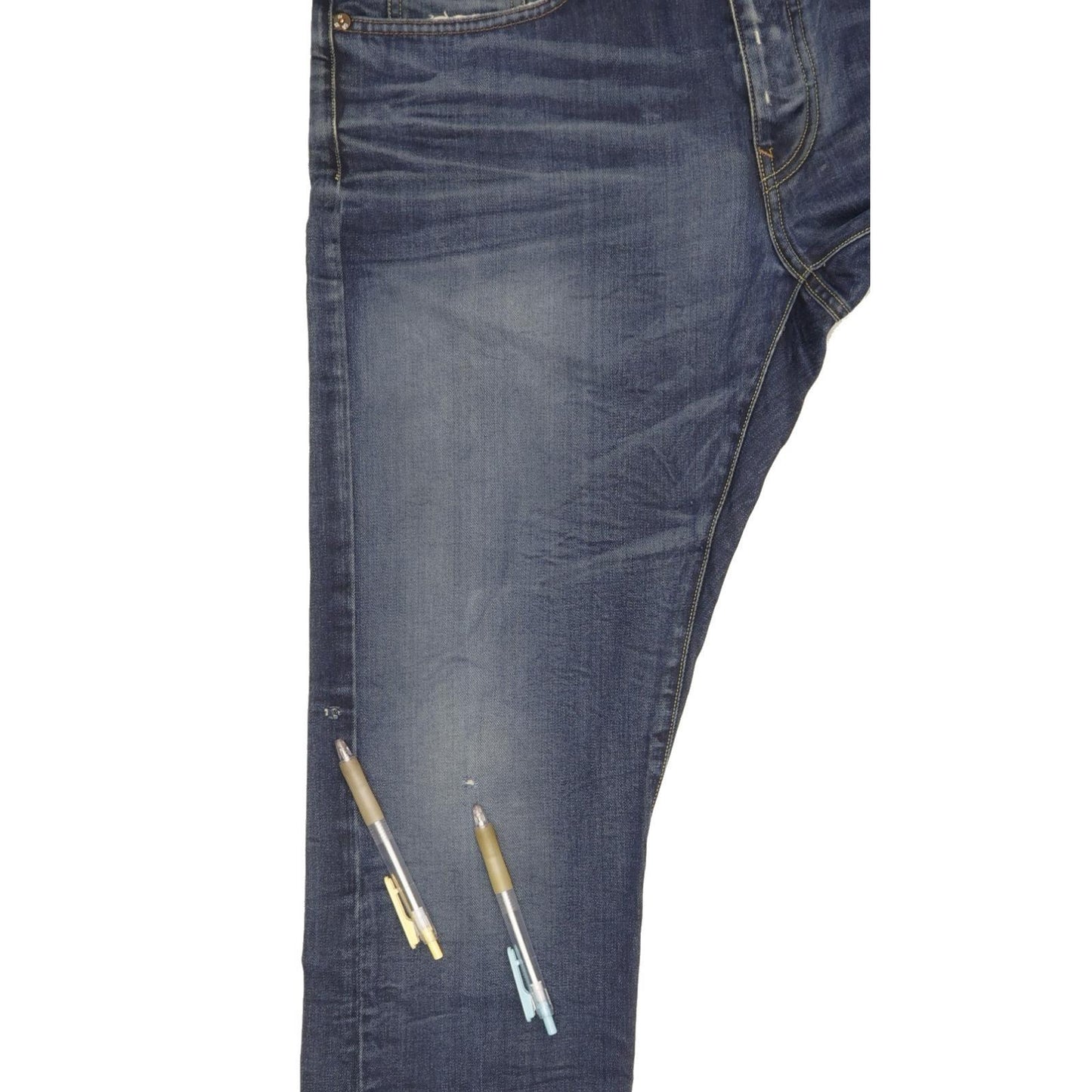 G-Star Men Blue Straight Regular Stretch Jeans W34 L33