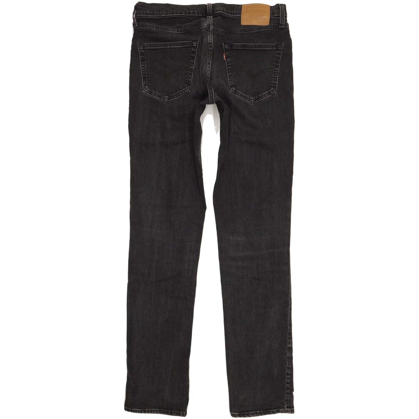 Levi's 511 Men Black Straight Slim Jeans W33 L36