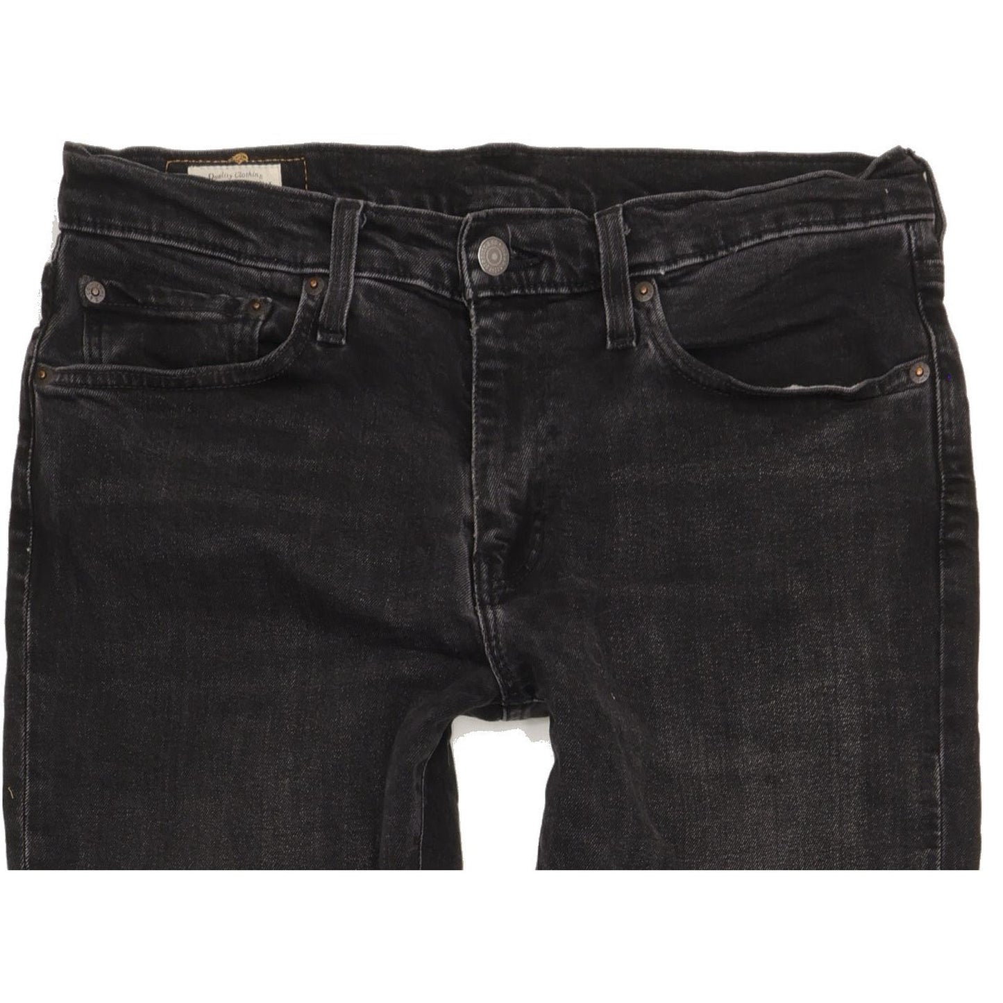 Levi's 511 Men Black Straight Slim Jeans W33 L36