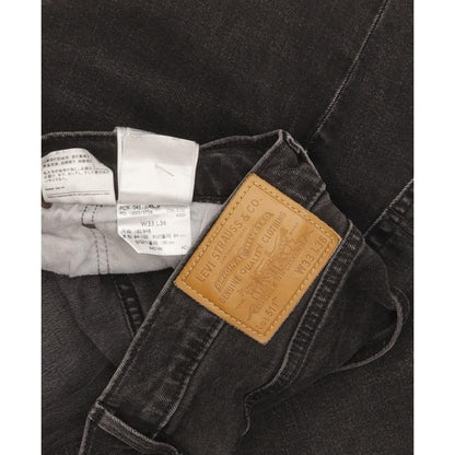 Levi's 511 Men Black Straight Slim Jeans W33 L36
