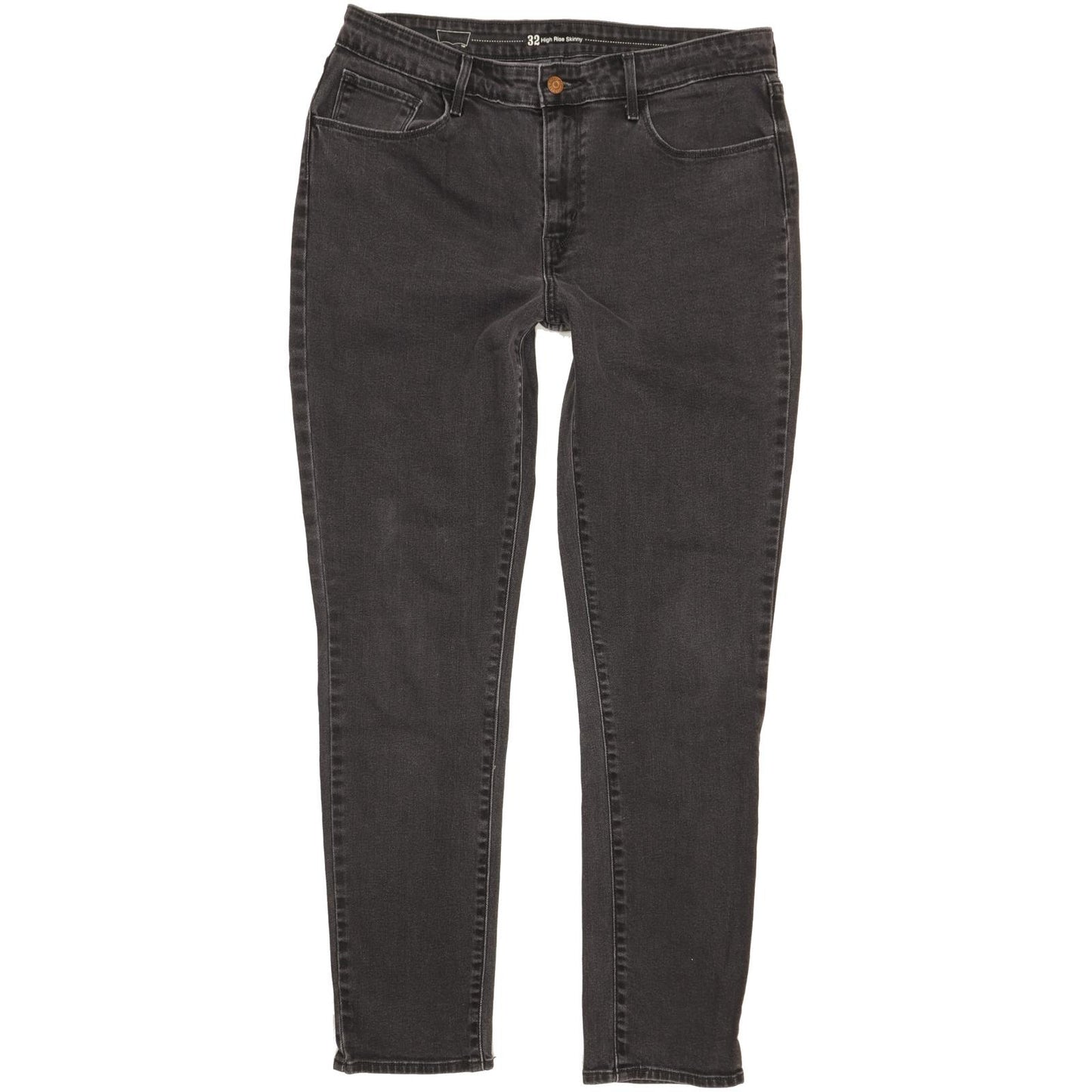 Levi's Black Skinny Slim Stretch Jeans High Waisted W32 L31