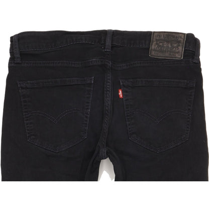 Levi's 511 Men Black Straight Slim Stretch Jeans W36 L32