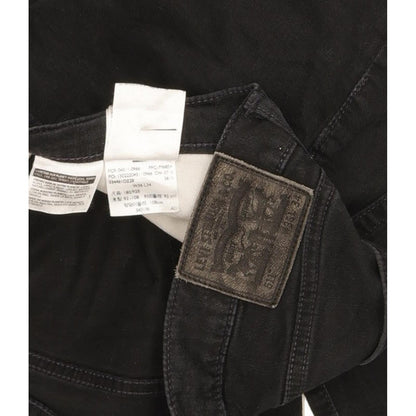 Levi's 511 Men Black Straight Slim Stretch Jeans W36 L32