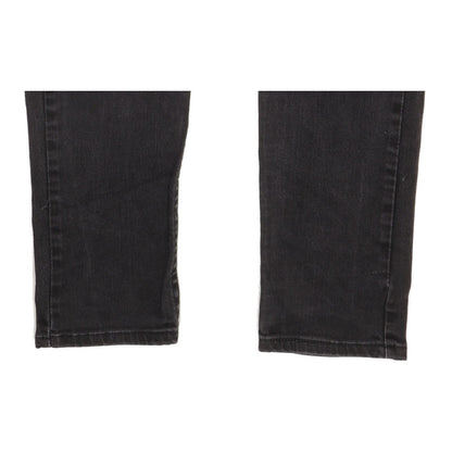 Levi's 512 Men Black Tapered Slim Stretch Jeans W34 L33