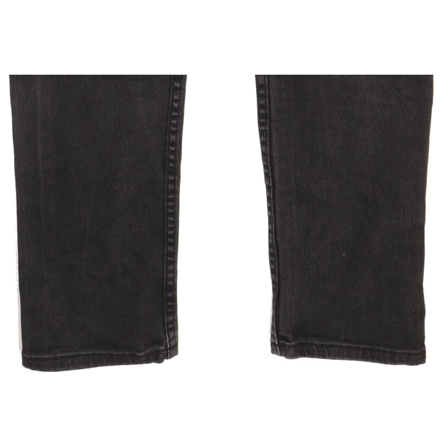 Levi's 512 Men Black Tapered Slim Stretch Jeans W34 L33
