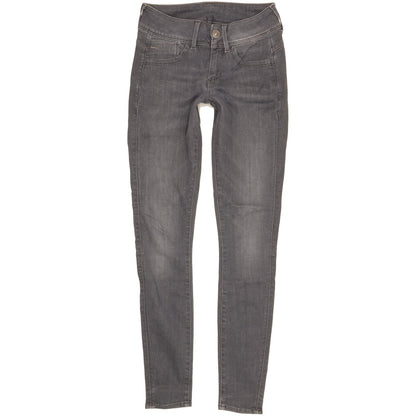 G-Star Lynn Women Grey Skinny Slim Stretch Jeans W27 L31