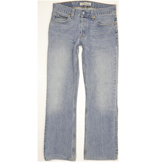 Levi's 512 Men Blue Bootcut Slim Jeans W34 L33