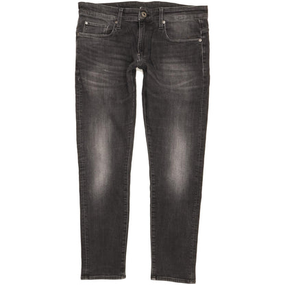 G-Star Revend Men Black Skinny Slim Stretch Jeans W34 L30