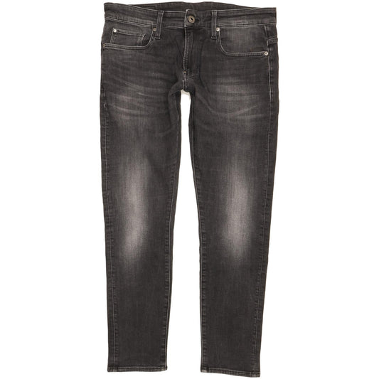 G-Star Revend Men Black Skinny Slim Stretch Jeans W34 L30
