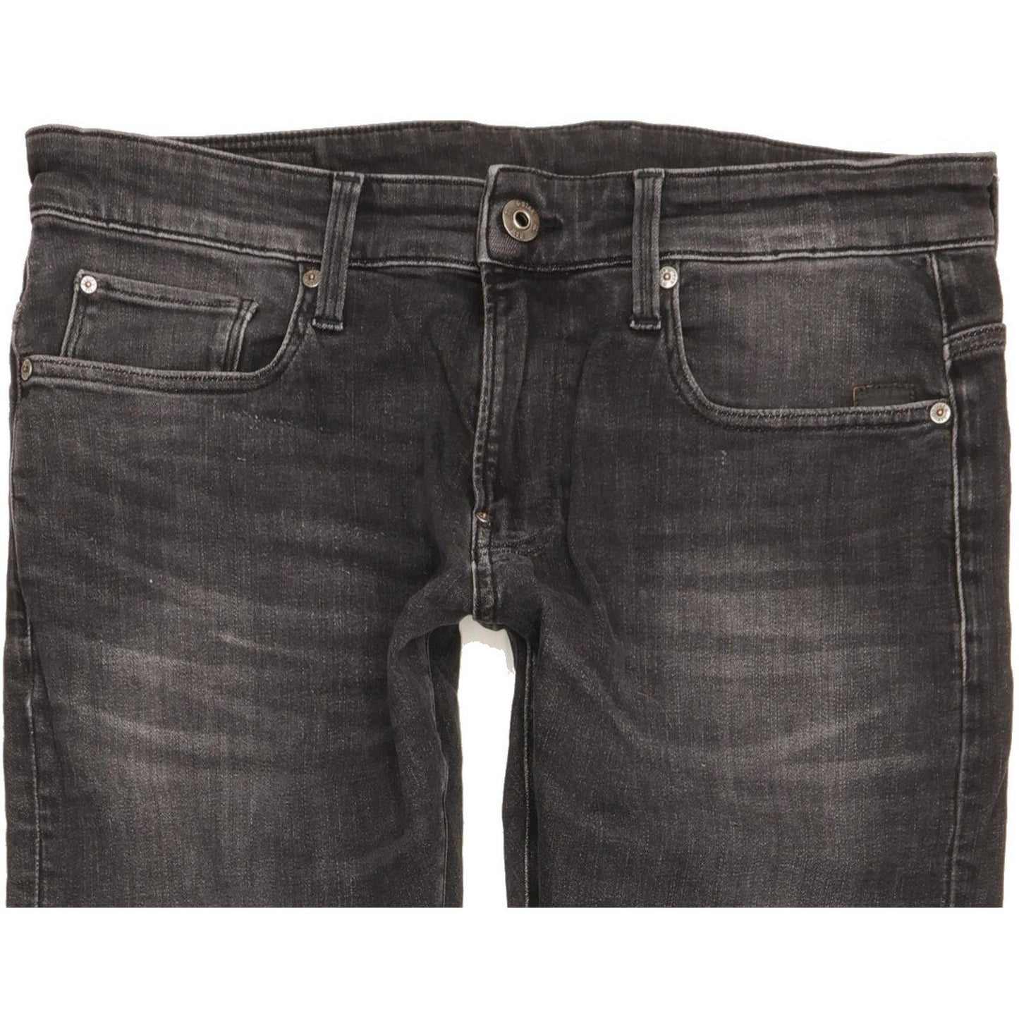 G-Star Revend Men Black Skinny Slim Stretch Jeans W34 L30