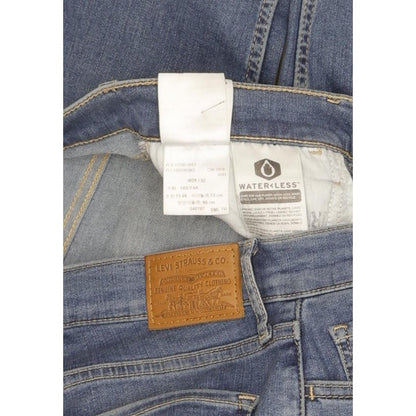Levi's 710 Super Women Blue Skinny Slim Stretch Jeans W29 L29