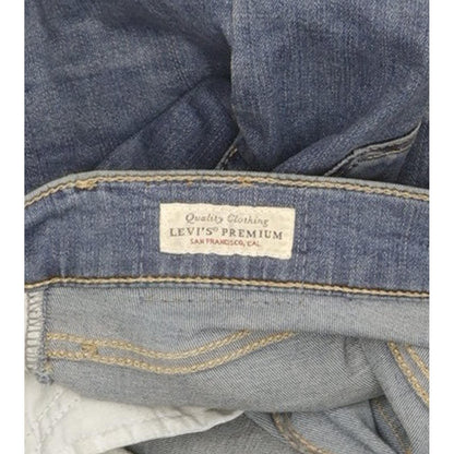 Levi's 710 Super Women Blue Skinny Slim Stretch Jeans W29 L29