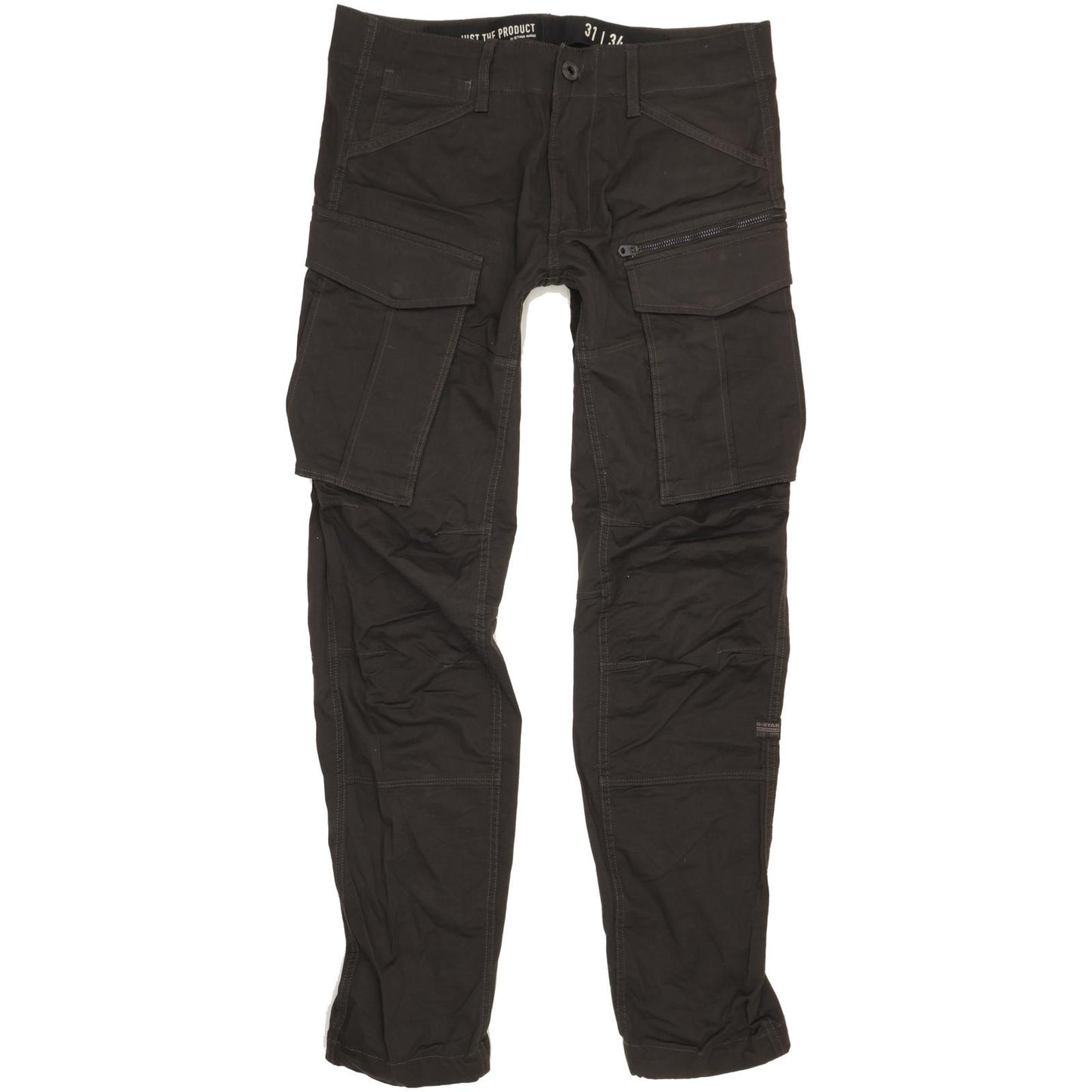 G-Star Rovic 3D Men Black Tapered Slim Stretch Jeans W31 L34