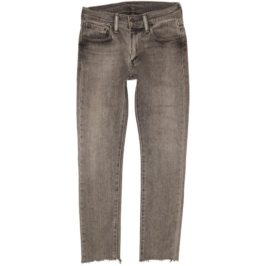 Levi's 519 Men Grey Skinny Slim Stretch Jeans W30 L28