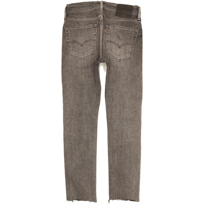 Levi's 519 Men Grey Skinny Slim Stretch Jeans W30 L28