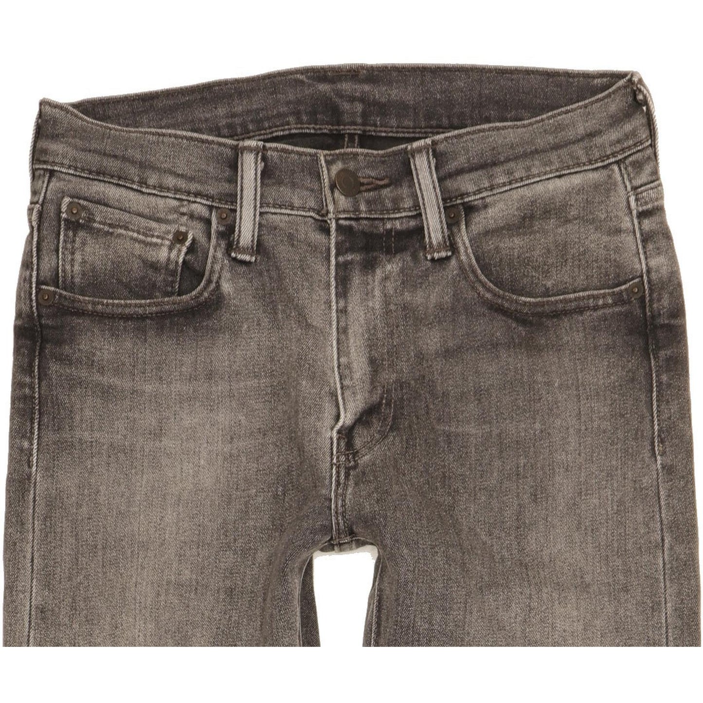 Levi's 519 Men Grey Skinny Slim Stretch Jeans W30 L28