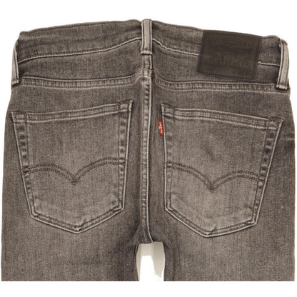 Levi's 519 Men Grey Skinny Slim Stretch Jeans W30 L28