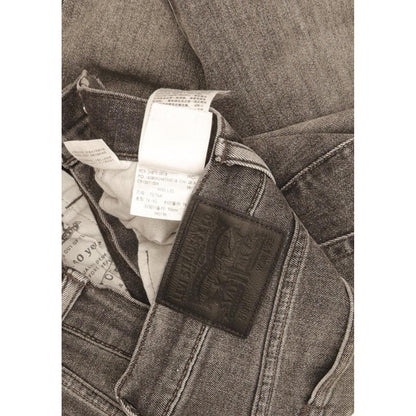 Levi's 519 Men Grey Skinny Slim Stretch Jeans W30 L28