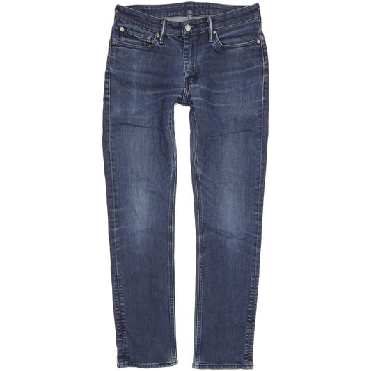 Levi's 511 Men Blue Straight Slim Jeans W32 L31